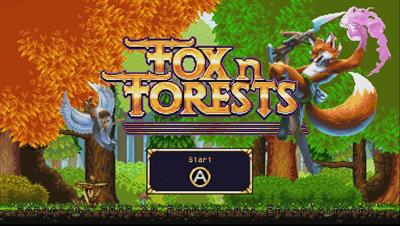 FOX n FORESTS - Screenshot - Game Title Image