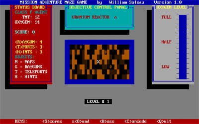 Maze Mission Adventure Game - Screenshot - Gameplay Image