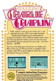 Starring Charlie Chaplin  - Box - Back Image