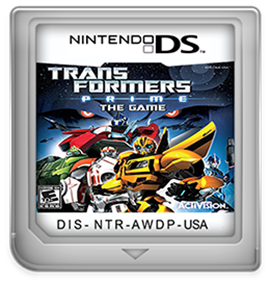 Transformers Prime: The Game - Fanart - Cart - Front