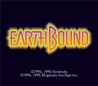 EarthBound: Hip-Hop Journey - Screenshot - Game Title Image
