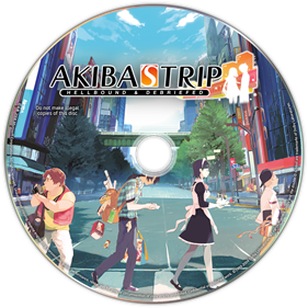 Akiba's Trip: Hellbound & Debriefed - Fanart - Disc Image