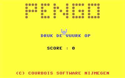 Pengo (Wicked Software) - Screenshot - Game Title Image