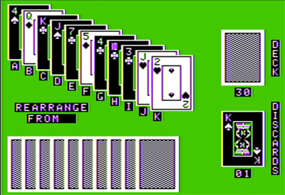 Computer Gin Rummy - Screenshot - Gameplay Image