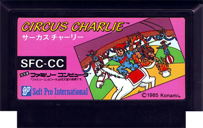 Circus Charlie - Cart - Front Image