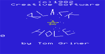 Black Hole - Screenshot - Game Title Image