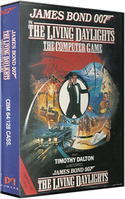 James Bond 007: The Living Daylights: The Computer Game - Box - 3D Image
