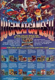 10 Great Games II - Advertisement Flyer - Front Image