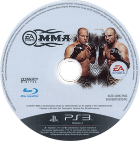 EA Sports MMA - Disc Image