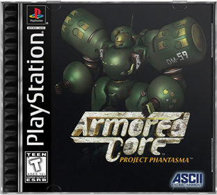 Armored Core: Project Phantasma - Box - Front - Reconstructed Image