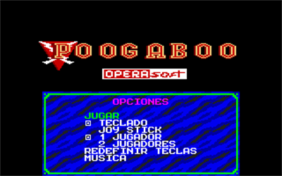 Poogaboo: La Pulga 2 - Screenshot - Game Title Image