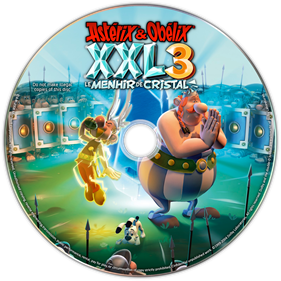 Asterix & Obelix XXL 3: The Crystal Menhir - Fanart - Disc Image