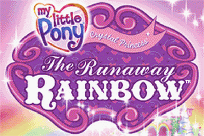 My Little Pony: Crystal Princess: The Runaway Rainbow - Screenshot - Game Title Image