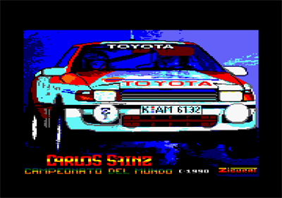 Carlos Sainz: Campeonato del Mundo de Rallies - Screenshot - Game Title Image