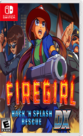 Firegirl: Hack 'n Splash Rescue DX - Fanart - Box - Front Image