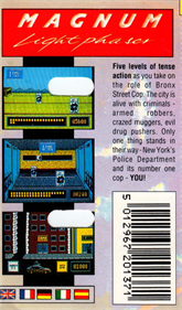 Bronx Street Cop - Box - Back Image