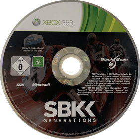 SBK Generations - Disc Image