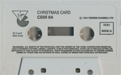 Computer Christmas Card - Cart - Front Image