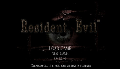 Resident Evil Archives: Resident Evil - Screenshot - Game Title Image