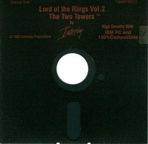 J.R.R. Tolkien's The Lord of the Rings, Vol. II: The Two Towers - Disc Image