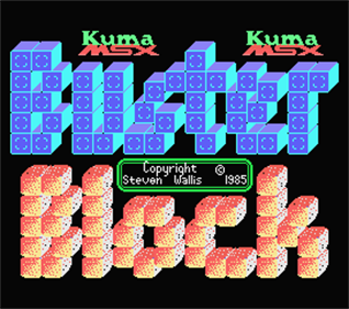 Buster Block - Screenshot - Game Title Image