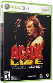 AC/DC Live: Rock Band Track Pack - Box - 3D Image