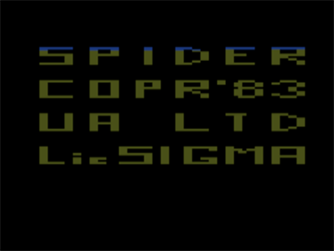 Spiders - Screenshot - Game Title Image