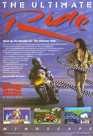 The Ultimate Ride - Advertisement Flyer - Front Image