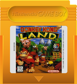 Donkey Kong Land - Fanart - Cart - Front
