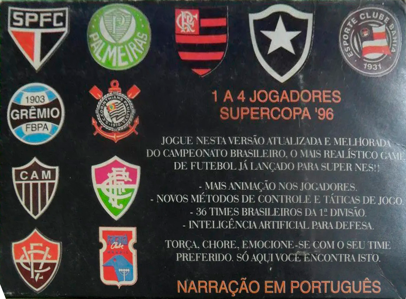 Futebol Brasileiro '96 Images - LaunchBox Games Database