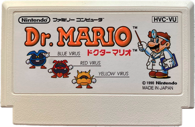 Dr. Mario - Cart - Front Image