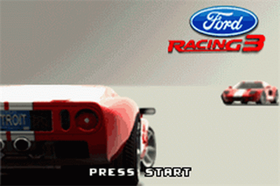 Ford Racing 3 - Screenshot - Game Title Image