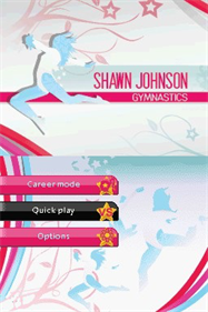 Shawn Johnson Gymnastics - Screenshot - Game Title Image