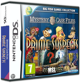 Mystery Case Files: Prime Suspects - Box - 3D Image