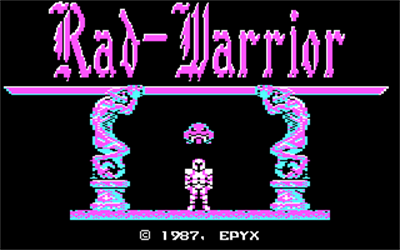 Rad Warrior - Screenshot - Game Title Image