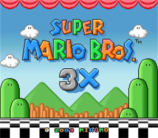 Super Mario Bros. 3X - Screenshot - Game Title Image