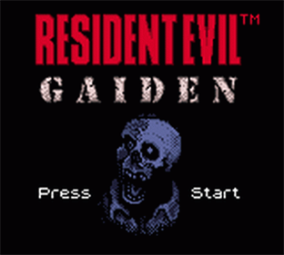 Resident Evil Gaiden - Screenshot - Game Title Image