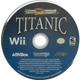 Hidden Mysteries: Titanic: Secrets of the Fateful Voyage - Disc Image