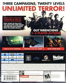 Zombie Army Trilogy - Box - Back Image
