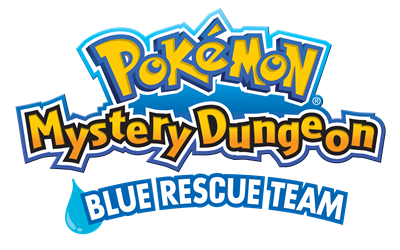 Pokémon Mystery Dungeon: Blue Rescue Team - Clear Logo Image