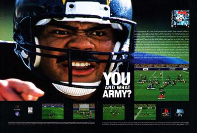 NFL GameDay '97 - Advertisement Flyer - Front Image