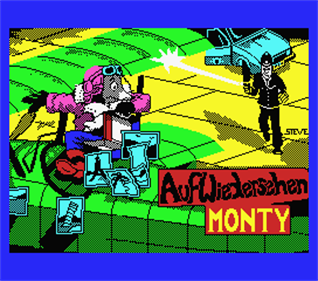 Auf Wiedersehen Monty - Screenshot - Game Title Image