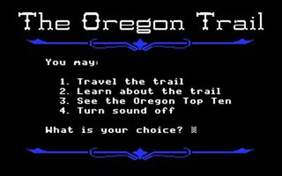 The Oregon Trail - Screenshot - Game Select Image