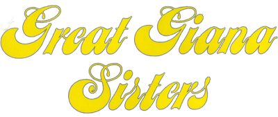 The Great Giana Sisters - Clear Logo Image