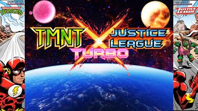 TMNT x Justice League Turbo - Screenshot - Game Title Image