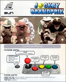 Jockey Grand Prix - Arcade - Controls Information Image