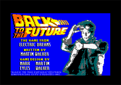 Back to the Future - Screenshot - Game Title Image