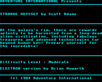 Strange Odyssey - Screenshot - Gameplay Image
