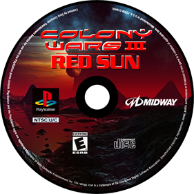 Colony Wars III: Red Sun - Fanart - Disc