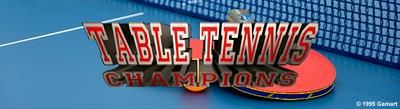 Table Tennis Champions - Arcade - Marquee Image